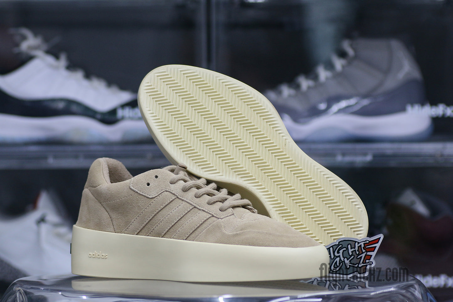 Fear of God x adidas Rivalry Low 86 Brown