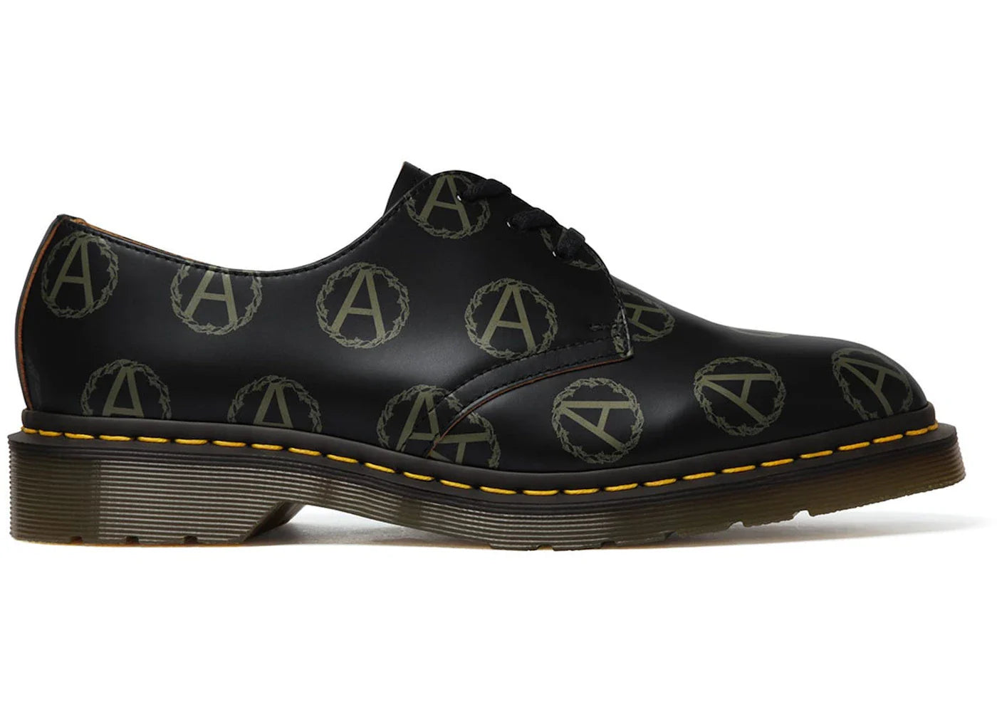 Dr. Martens 3-Eye Supreme x Undercover Anarchy Black
