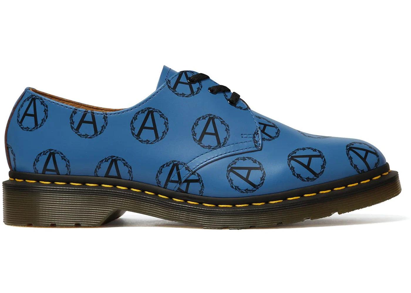 Dr. Martens 3-Eye Supreme x Undercover Anarchy Blue