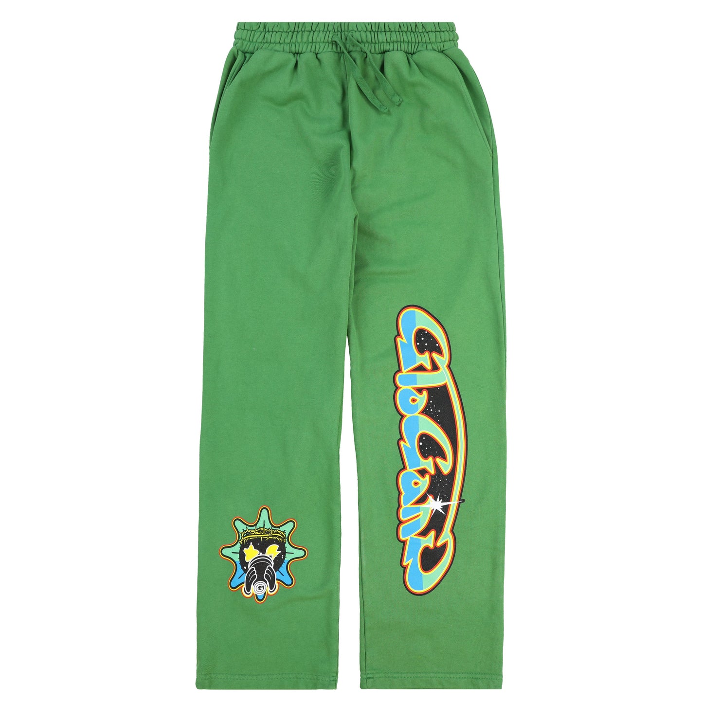 Glo Galaxy Straight Leg Sweatpants (Vintage Green)