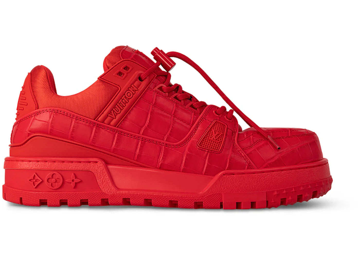 Louis Vuitton LV Trainer Maxi Sneaker Red