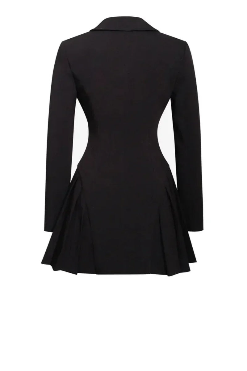 Ria Black Blazer Mini Dress