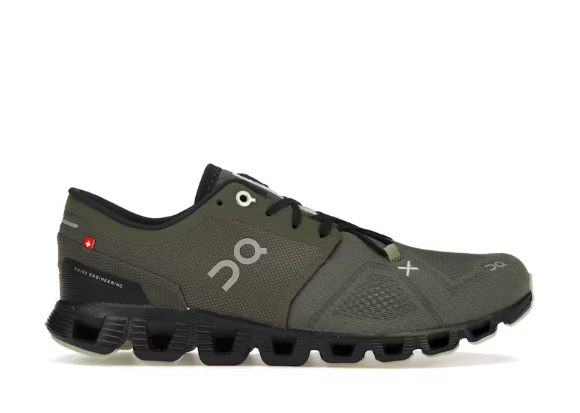 On Cloud X 3 Olive Reseda