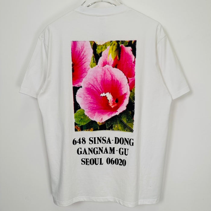 Suprem3 Seoul Box Logo Tee White