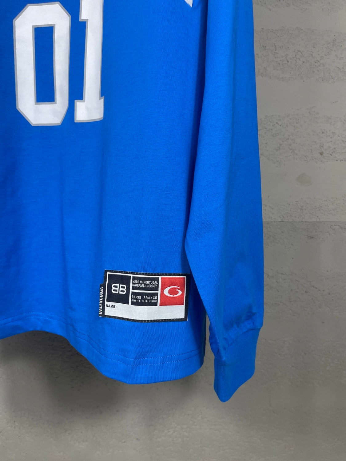 Balanciag@ Jersey Long Sleeves Tee 2025