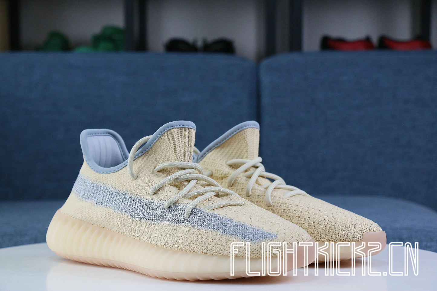 2020 Yeezy 350 V2 Linen Reflective Strip(LN5 A1)