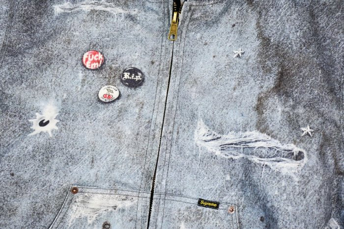 Suprem3 HJR TROMPE L'OEIL HOODED WORK JACKET