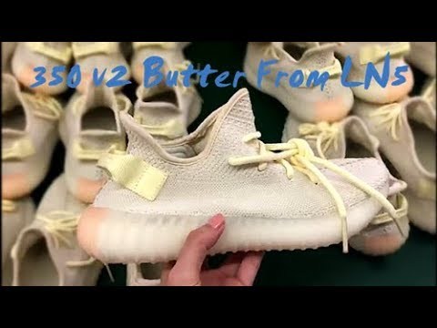 2018 Yeezy 350 V2 Butter/Icy Yellow (Ln5 A1)