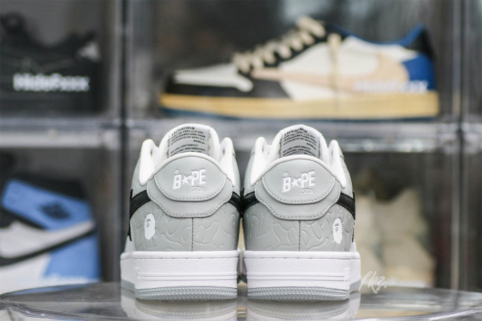 A Bathing Ape Bape Sta Low Grey Black