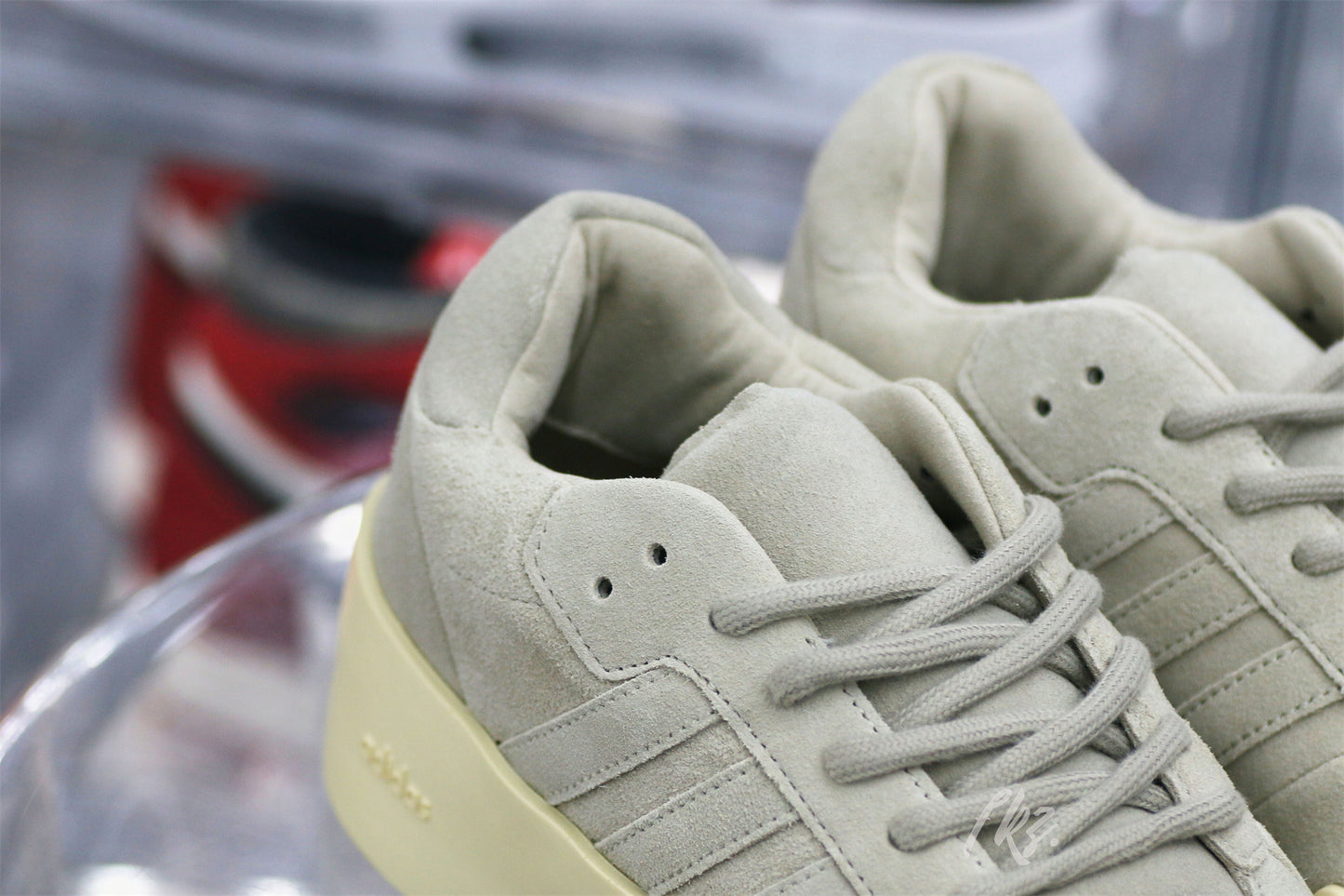 Fear of God x adidas Rivalry Low 86 Dusty Beige