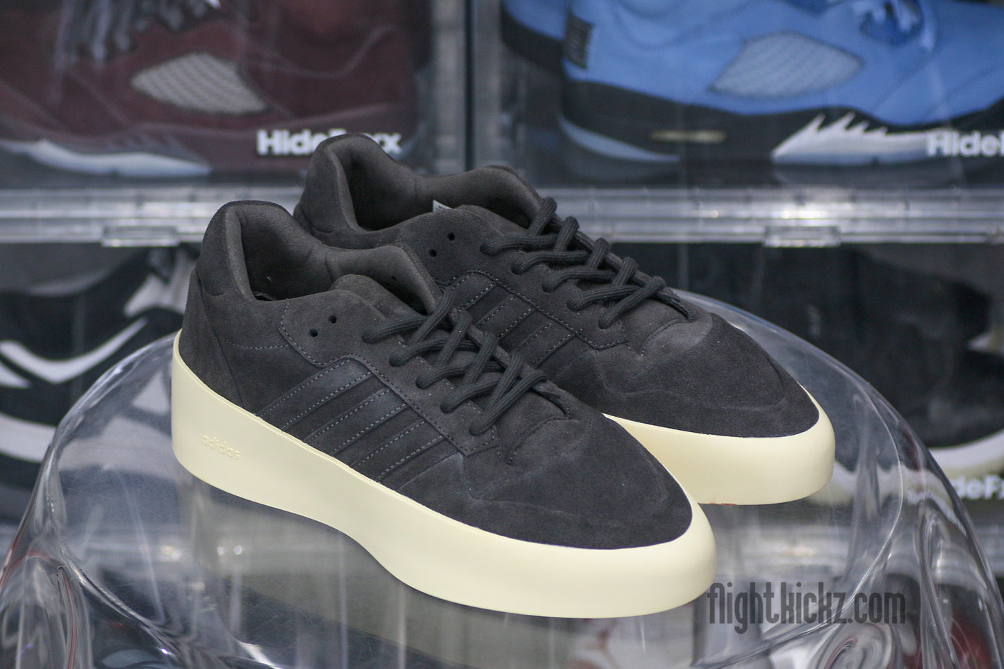 Fear of God x adidas Rivalry Low 86 Core Black