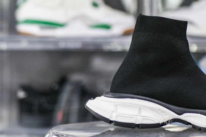 Balenciag* 3XL Sock Sneaker 'Black White'