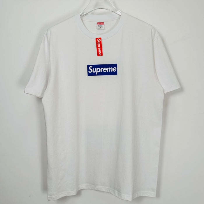 Suprem3 Seoul Box Logo Tee White