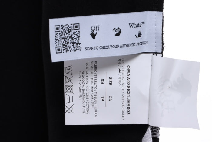 OW angel wings Notre Dame religious oil painting short sleeves