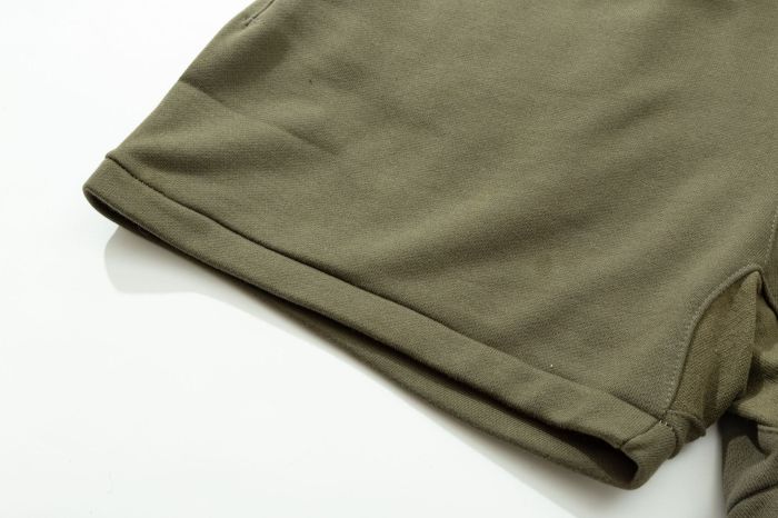 FOG Essentials 2025 Flocked Arch Letter Casual Loose Shorts