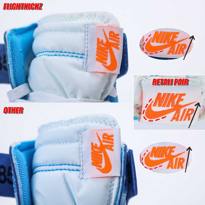 Off white X Air Jordan 1 UNC NRG 2018 (LN5 A1 Batch)