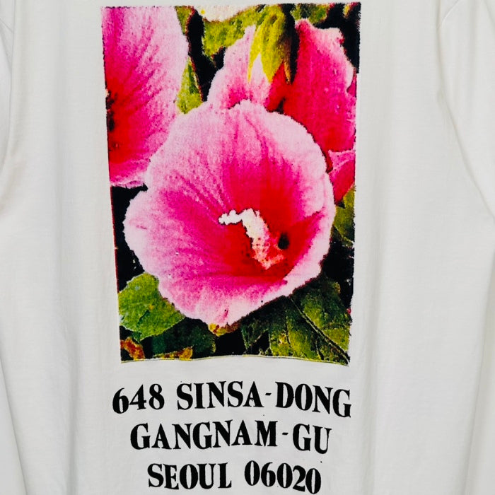 Suprem3 Seoul Box Logo Tee White