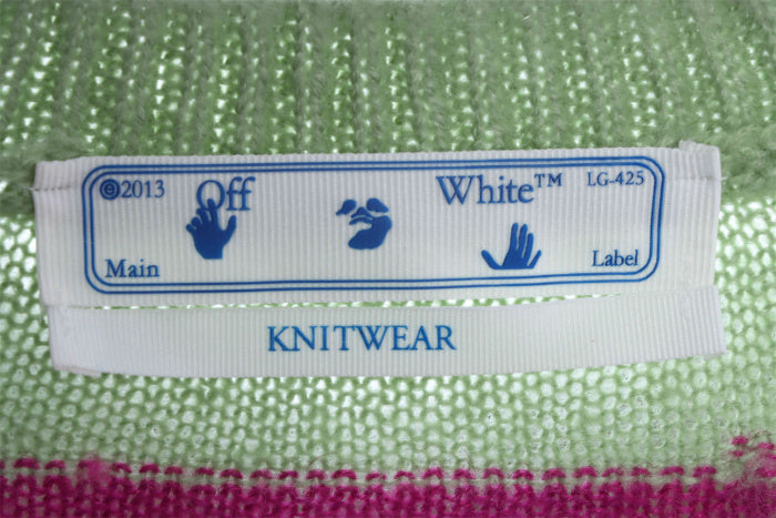 OFF WHITE Mohair Sweater