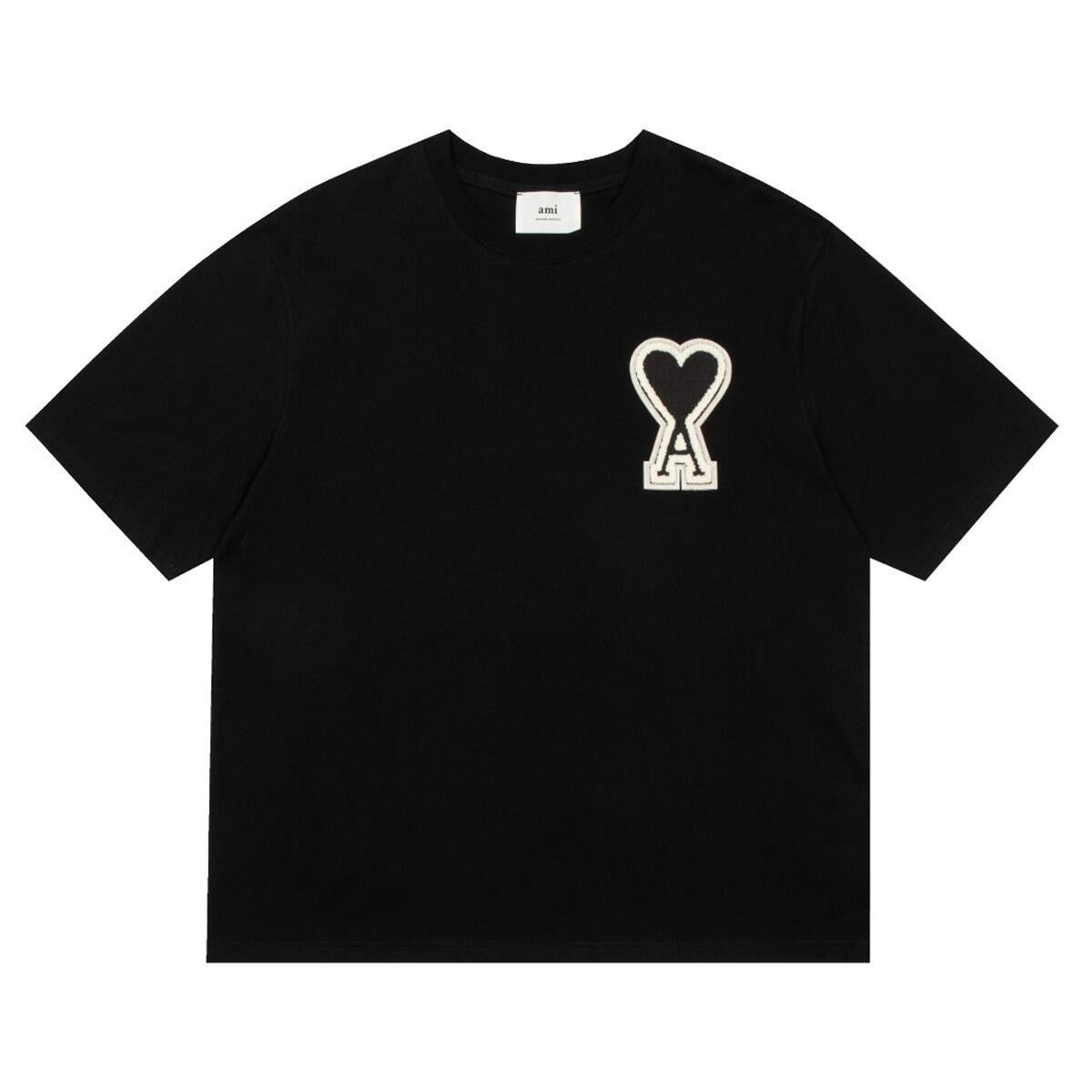 New arrival cotton tee Patch letters