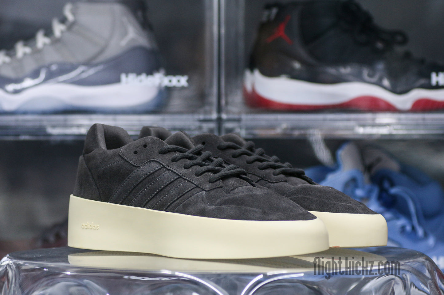 Fear of God x adidas Rivalry Low 86 Core Black