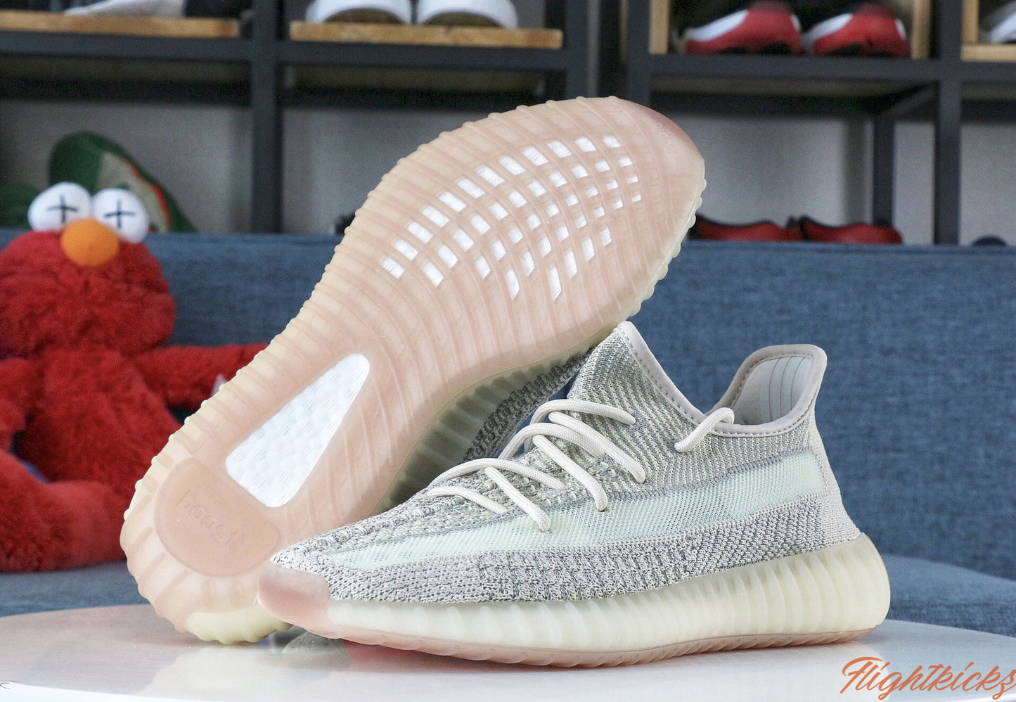 2019 Yeezy 350 V2 Citrin Reflective(Ln5 A1 batch)