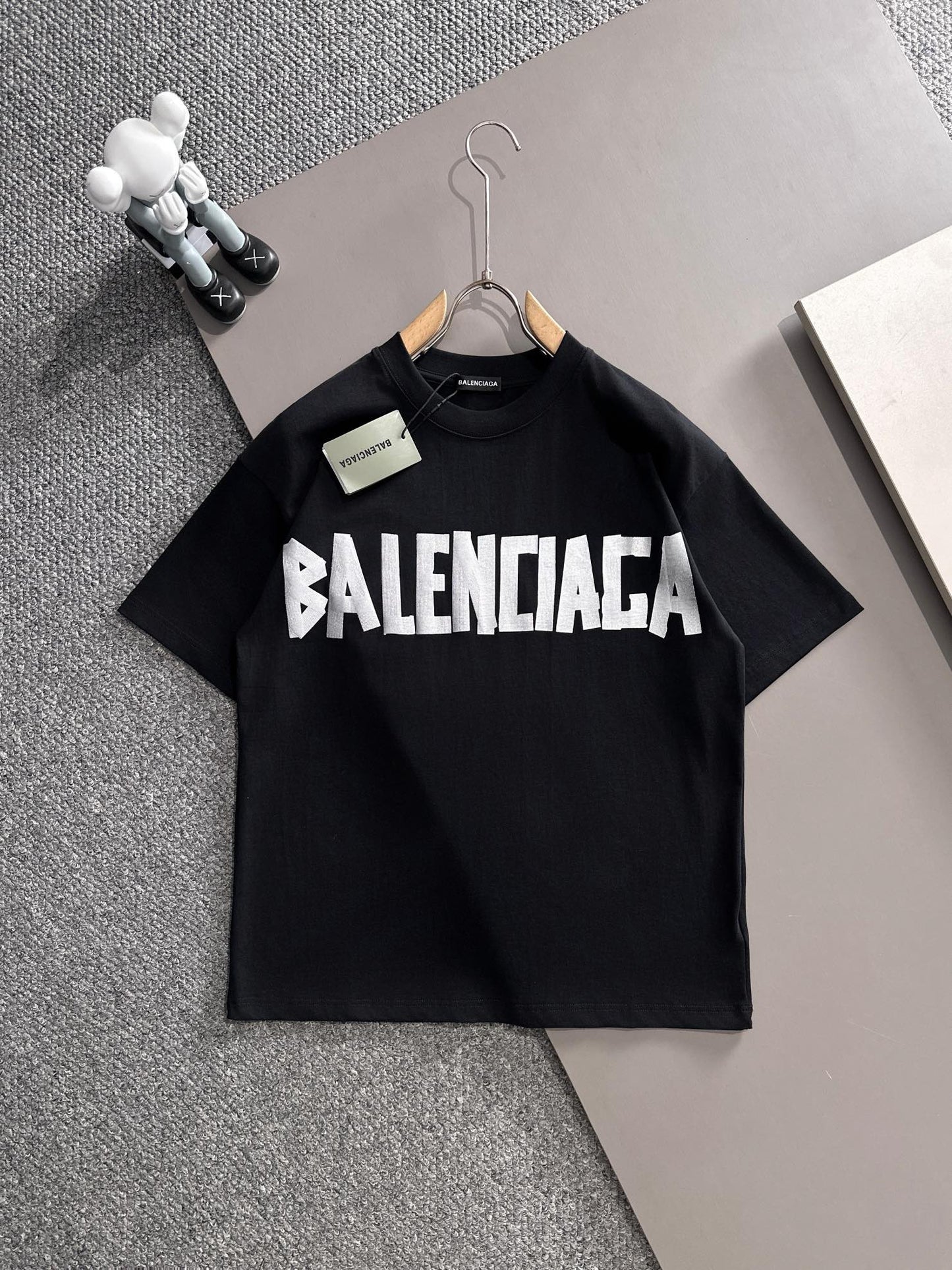 New arrival big letter in front and back side 3 collors cotton tees