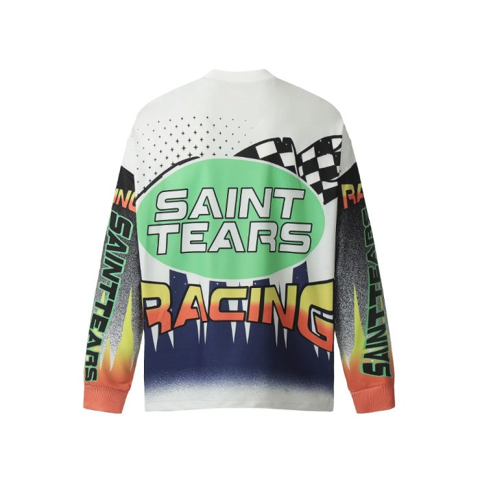 Saint Mich@el Tears Full Print 1998 Long Sleeve