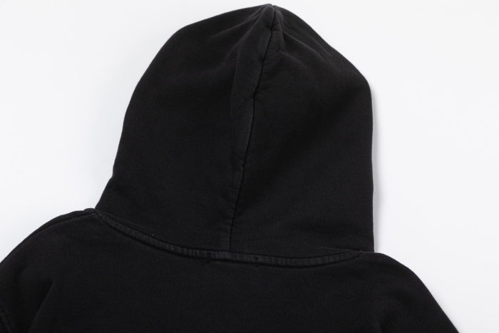 Off-White 24SS new embroidered cloud and dragon washed hoodie