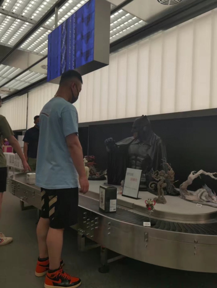 OW striped printed shorts