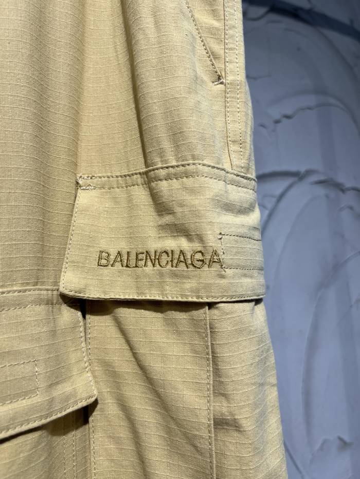 Balancig@ Men's Blue Patched Cotton Cargo Pants