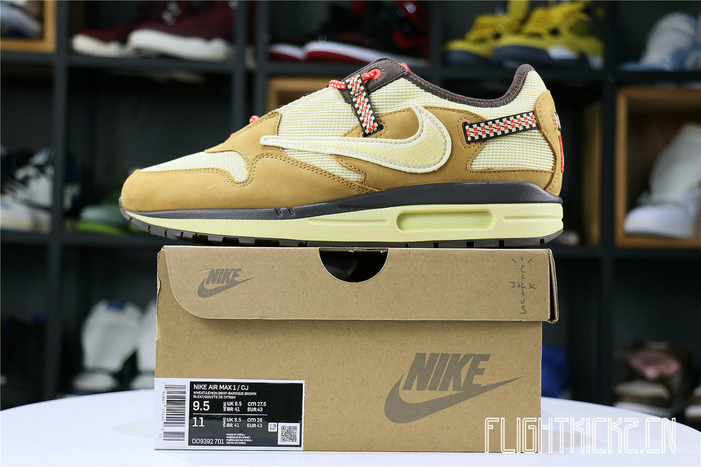 Travis Scott x Air Max 1 Wheat