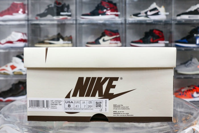 Travis Scott x Air Jordan 1 Low OG Shy Pink Red 2025