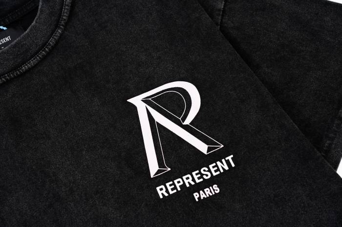 REPRESENT London limited color logo print short T-shirt