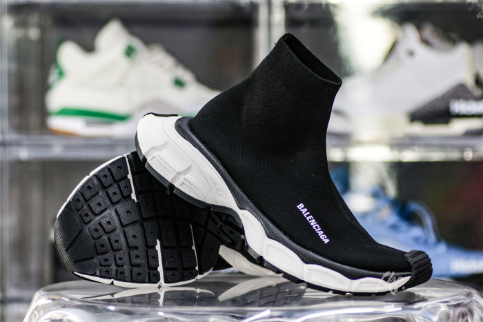 Balenciag* 3XL Sock Sneaker 'Black White'