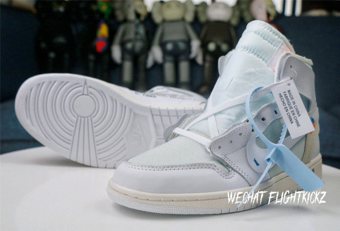 2018 Off White X Air Jordan 1 White (LN5 A1 Batch)