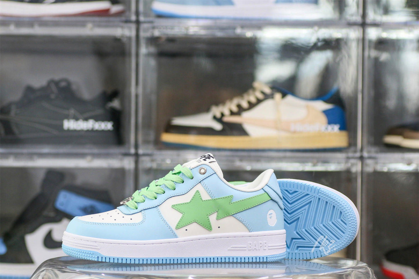 A Bathing Ape Bapesta - Pastel Pack 'Blue'
