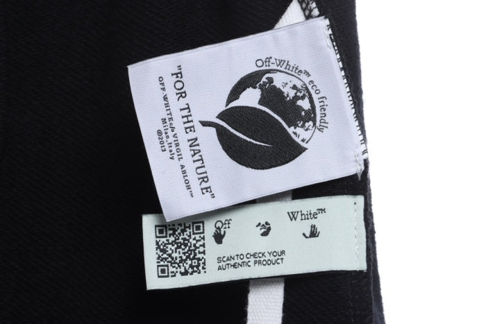 OW ECG printed shorts