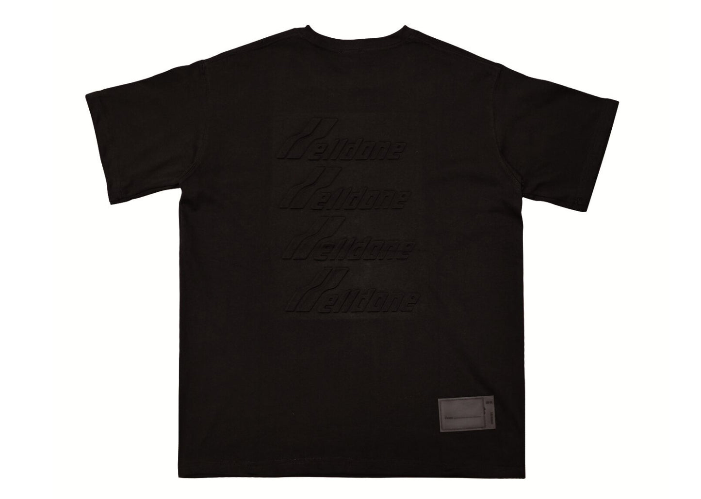WE11D0NE TRACK Embossed Banner T-Shirt