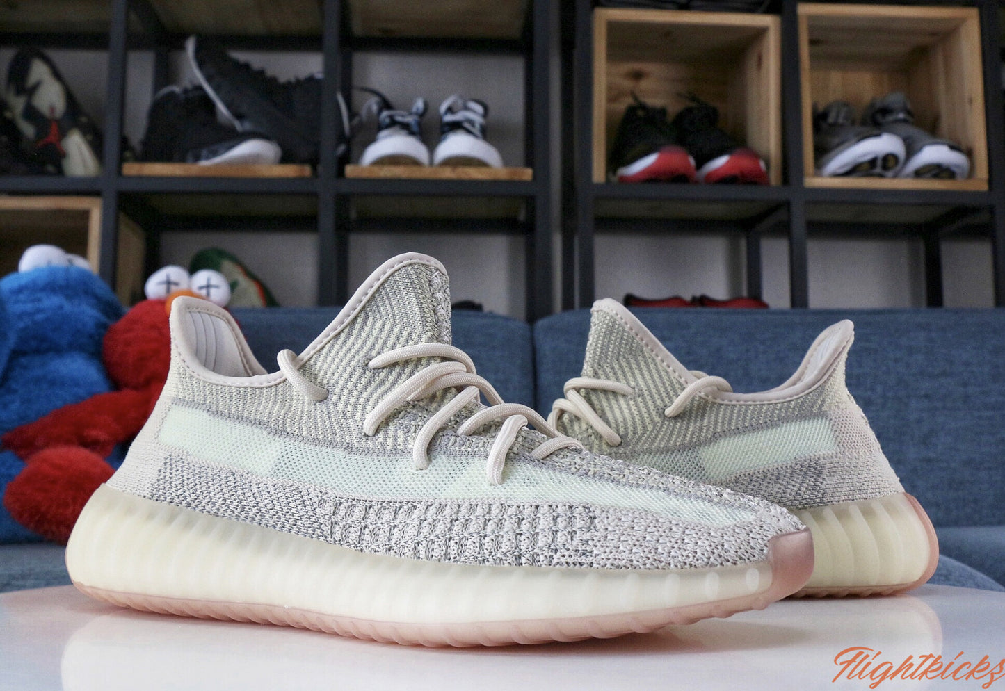 2019 Yeezy 350 V2 Citrin Reflective(Ln5 A1 batch)