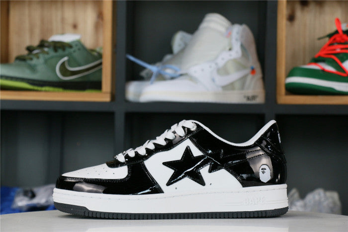A Bathing Ape Bape Sta Low Black