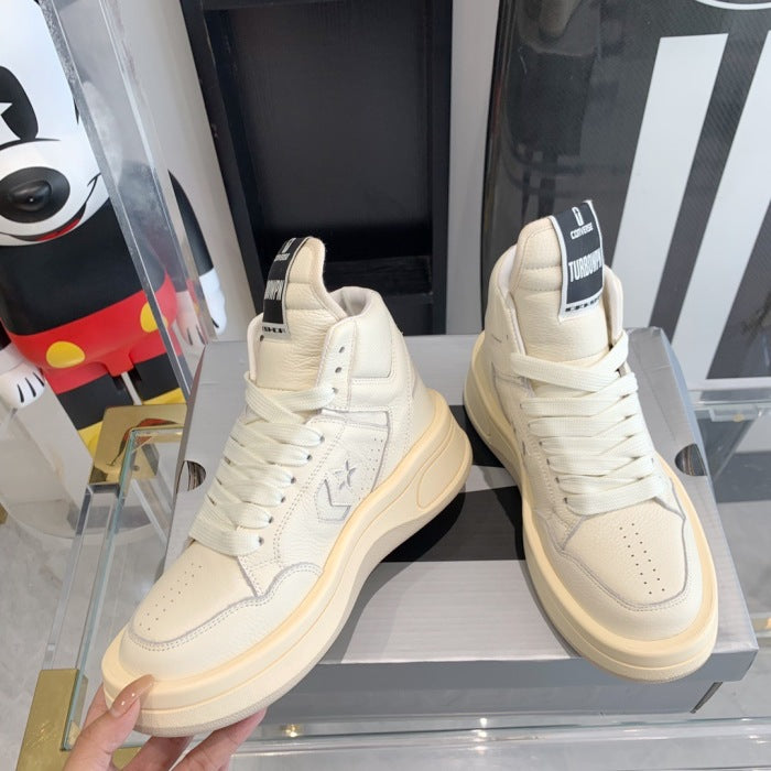 R!ck Ow3ns x Converse TURBOWPN White