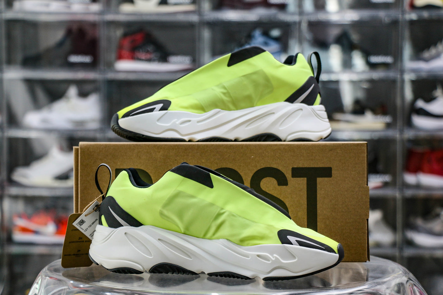 Adidas Yeezy Boost 700 MNVN Laceless Phosphor