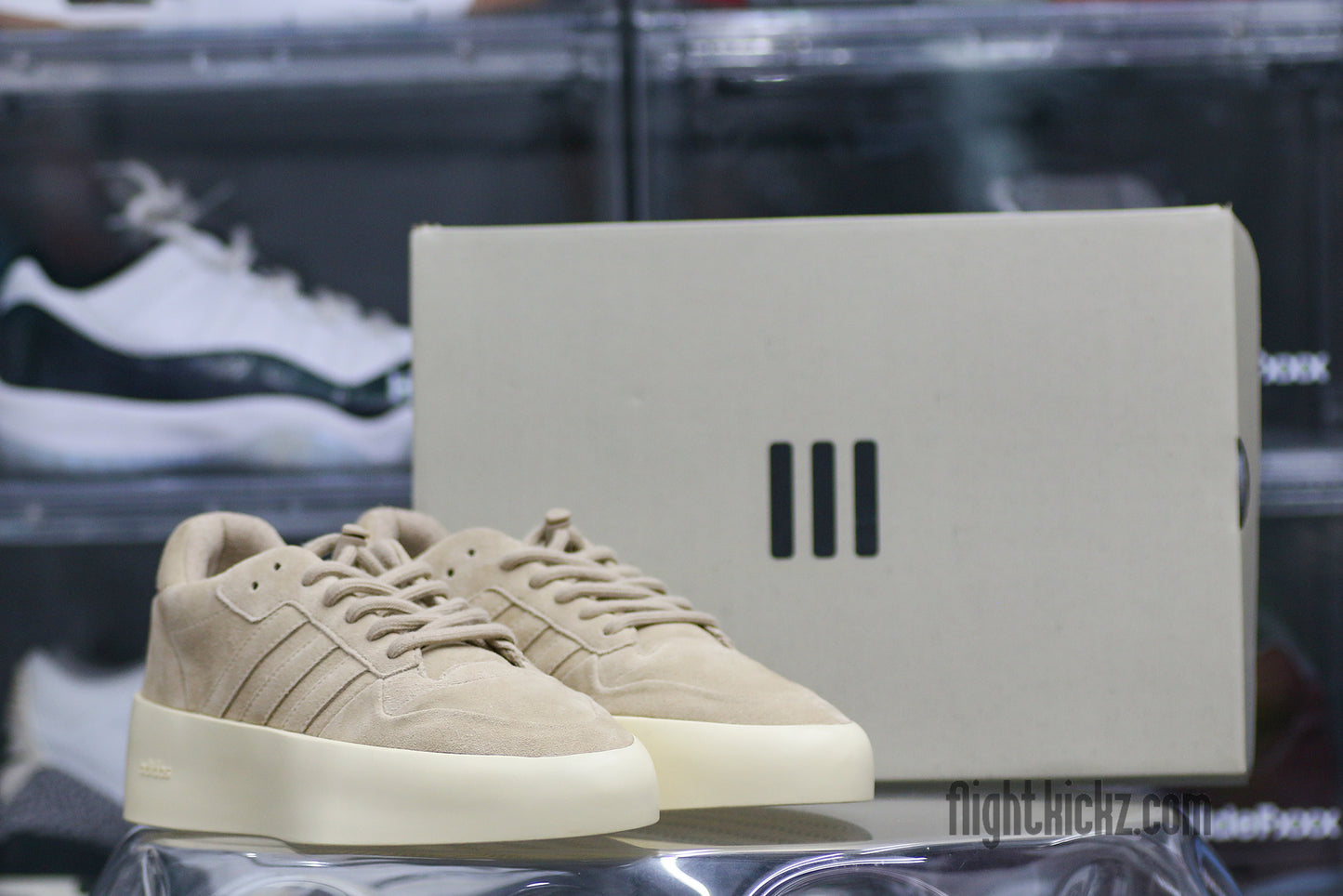 Fear of God x adidas Rivalry Low 86 Brown