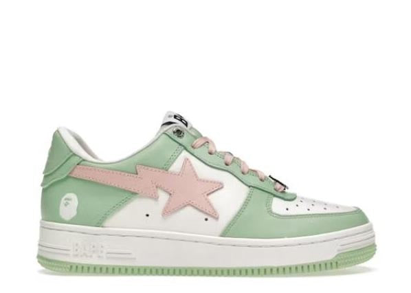 A Bathing Ape Bapesta - Pastel Pack 'Green'