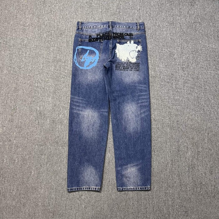Travis Scott CACTUS JACK × Fragment Design Pants