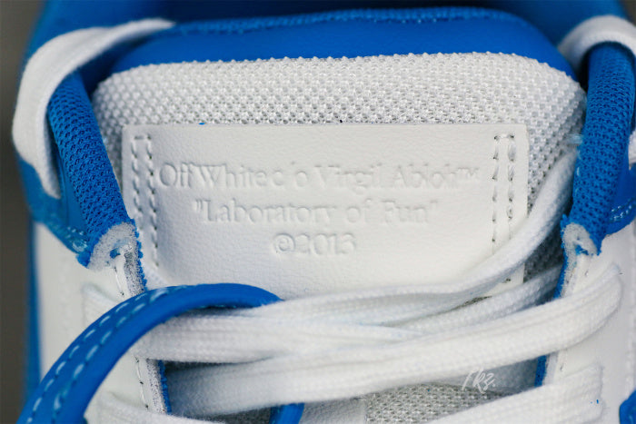 Off-White University Blue 'Out Of Office' Sneakers