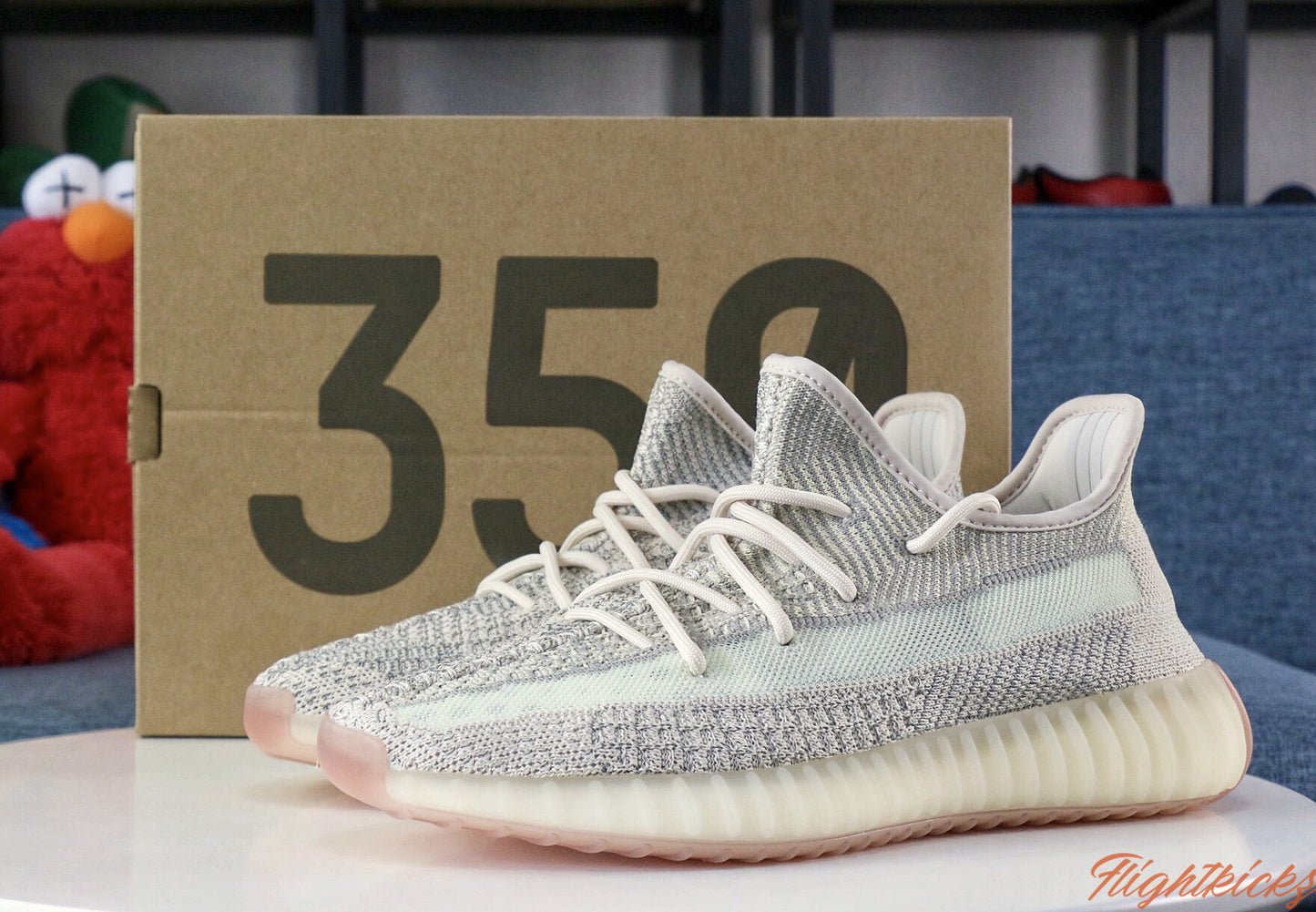 2019 Yeezy 350 V2 Citrin Reflective(Ln5 A1 batch)