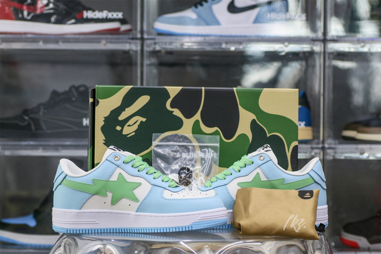 A Bathing Ape Bapesta - Pastel Pack 'Blue'