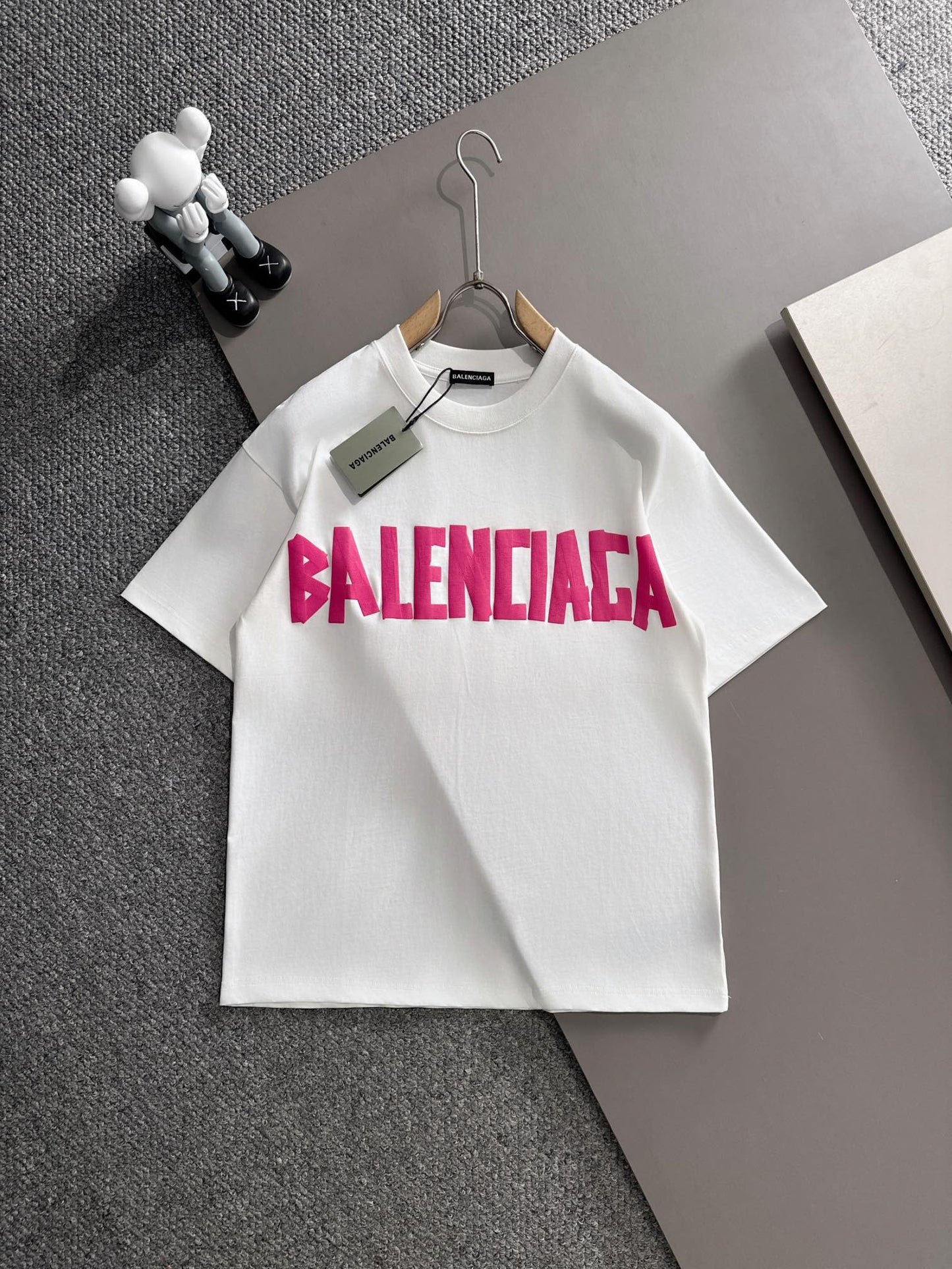 New arrival big letter in front and back side 3 collors cotton tees