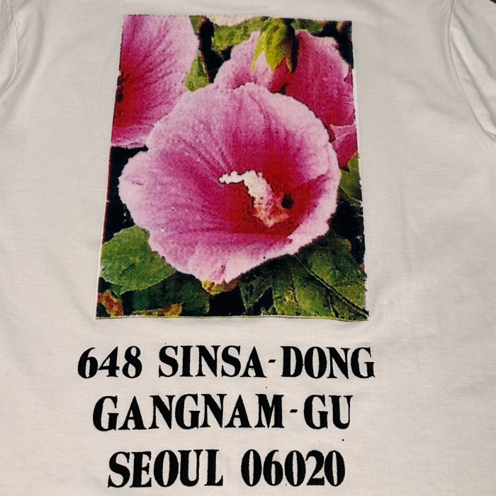 Suprem3 Seoul Box Logo Tee White